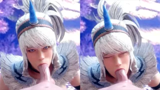 Hentai Ela Kiring Blowjob (Monster Hunter) (Exga)